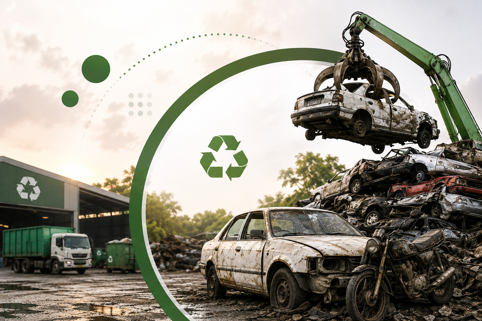 Scrap Vehicle Solution — vehicle pickup team
